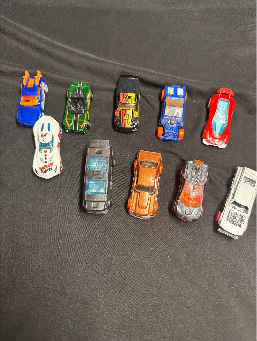 Lot of 10 Hot Wheels Die-Cast Toy Cars Various Models lot12